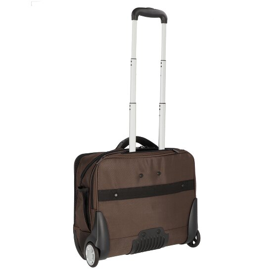 Dermata 2 ruedas Carrito de negocios 41 cm Compartimento para el portátil