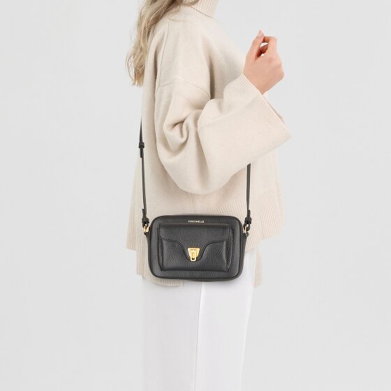 Coccinelle Beat Soft Bolsa de hombro Mini Bag Piel natural 18 cm