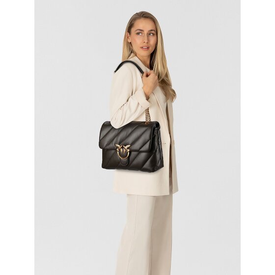 PINKO Love Puff Bolsa de hombro Piel natural 31 cm
