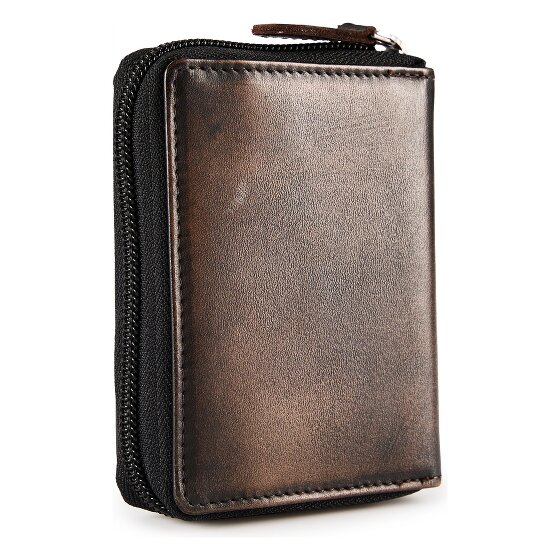 Greenburry Destressed Cartera Protección RFID Piel 10.5 cm