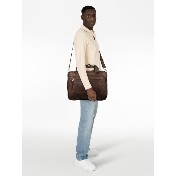 camel active Traces Maletín Piel 39 cm Compartimento para el portátil