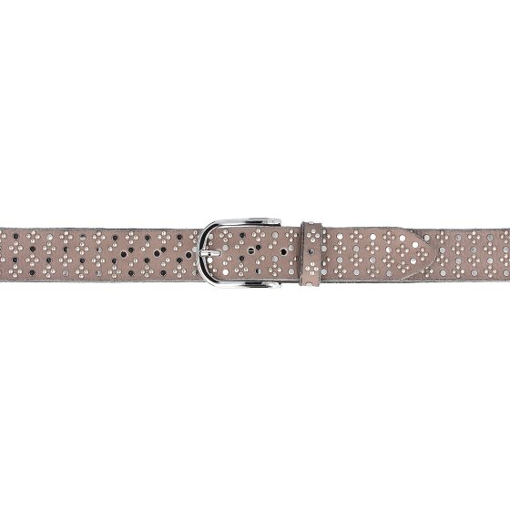 b.belt Cinturón de cuero con tachuelas