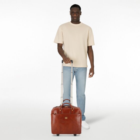 The Bridge Stovia 2 ruedas Carro piloto Piel 39 cm Compartimento para el portátil