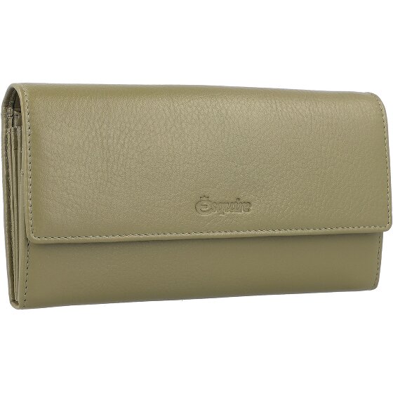 Esquire Cartera de Perú de cuero RFID 18,5 cm