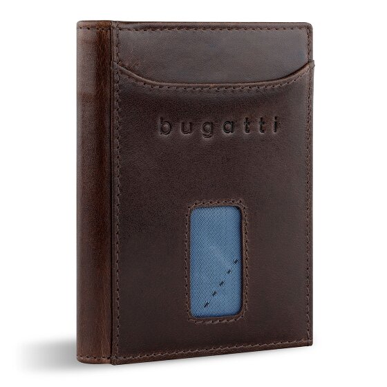 bugatti Secure Slim Cartera Protección RFID Piel 8 cm