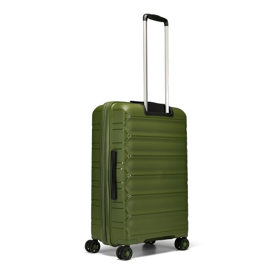 d&n Travel Line 4700 4 ruedas Juego de maletas 3 piezas con pliegue de expansión