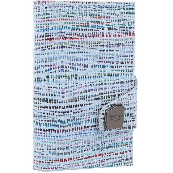 Tru Virtu Funda para tarjetas de crédito Click & Slide RFID Piel 6,5 cm