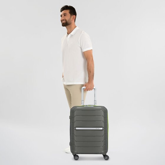 Samsonite Flux 4 ruedas Carro de la cabina 55 cm con pliegue de expansión