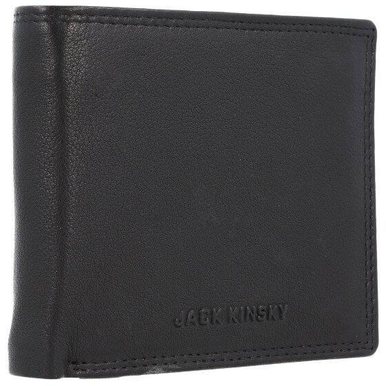 Jack Kinsky Brisbane Billetera de cuero RFID 11,5 cm