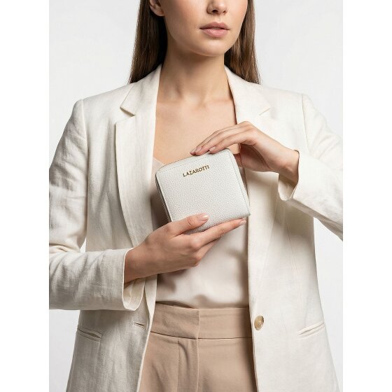 Lazarotti Billetero Bologna Piel Mediano con Cremallera 10 cm