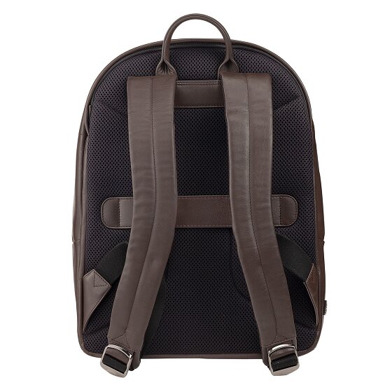 DuDu Casablanca Mochila de día Piel 40 cm Compartimento para el portátil