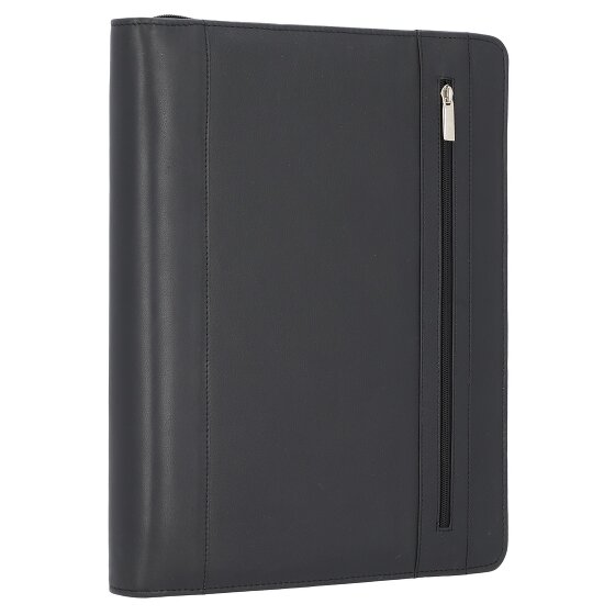 Alassio Cesena estuche de escritura de cuero 36 cm