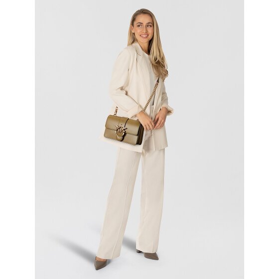 PINKO Love One Bolsa de hombro Piel 21 cm