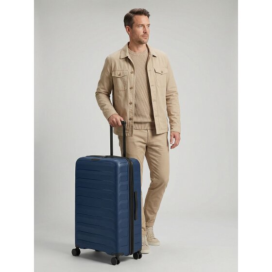 d&n Toronto 4 ruedas Carrito L 75 cm con pliegue de expansión