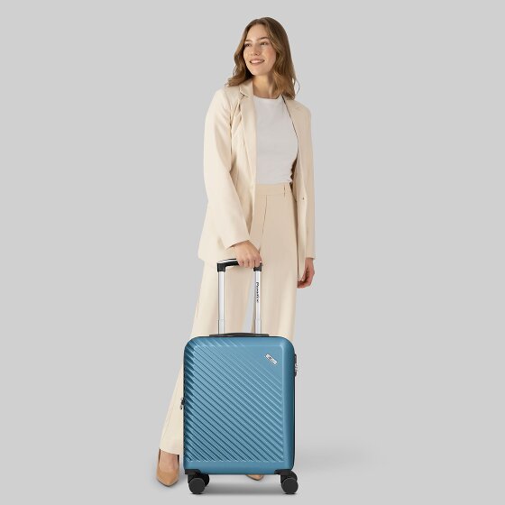 Check.In Paradise 2.0 4 ruedas Carro de la cabina S 55 cm con pliegue de expansión