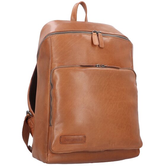 Plevier Rock Amaril Mochila de negocios Piel 43 cm Compartimento para el portátil