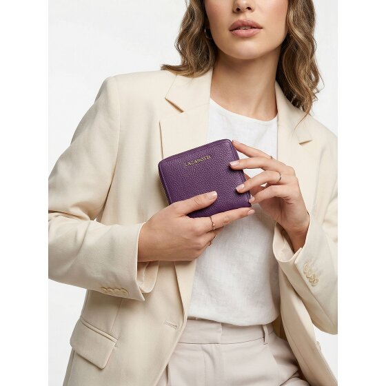 Lazarotti Billetero Bologna Piel Mediano con Cremallera 10 cm