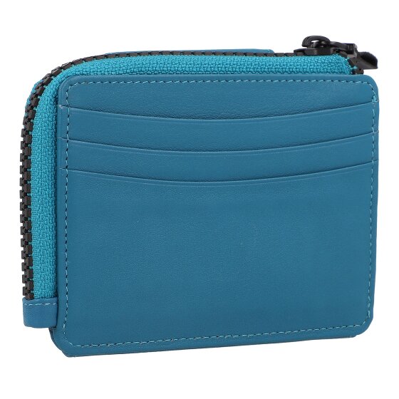 Braun Büffel Capri Estuche para tarjetas de crédito Protección RFID Piel 11 cm