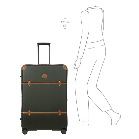 Bric's Bellagio 4 ruedas Carrito 82 cm con pliegue de expansión