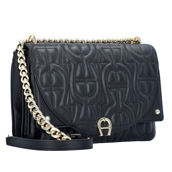 AIGNER Bolsa de hombro Diadora de cuero 26 cm