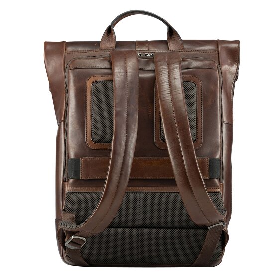 Jost Lund Mochila de negocios Piel 44 cm Compartimento para el portátil