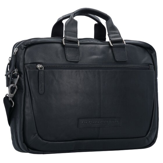 The Chesterfield Brand Wax Pull Up Maletín Piel 40 cm Compartimento para el portátil