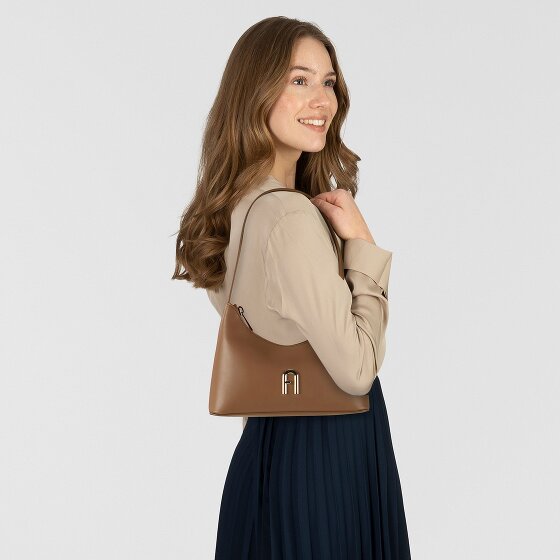 Furla Diamante Bolsa de hombro Piel 24 cm