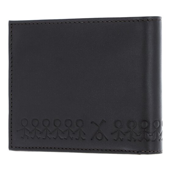 oxmox Leather Cartera Bloqueo RFID Piel natural 12 cm
