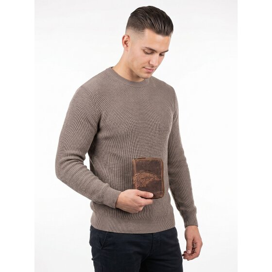 Greenburry Huntsman Cartera Bloqueo RFID Piel natural 10 cm