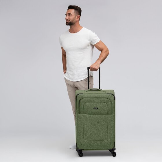 Redolz Essentials 12 LARGE 4 ruedas Trolley 79 cm Con fuelle expandible