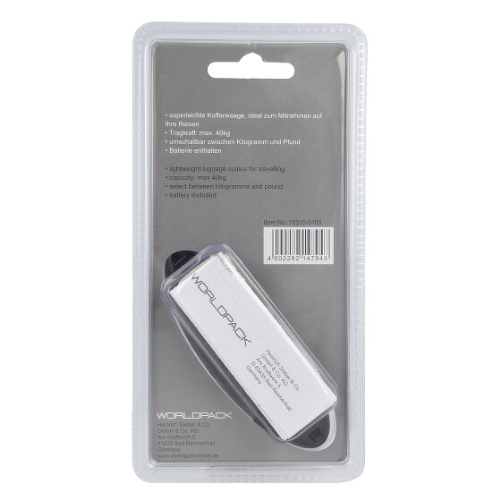 Worldpack Balanza de maleta 4 cm