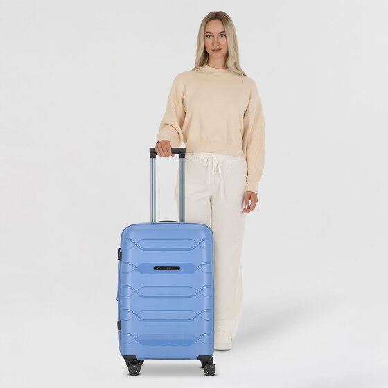 Polestream Strz by Asteroid 4 ruedas Carrito M 64 cm con pliegue de expansión