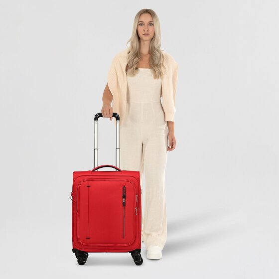 American Tourister Cloudrider 4 ruedas Carro de la cabina S 55 cm con pliegue de expansión