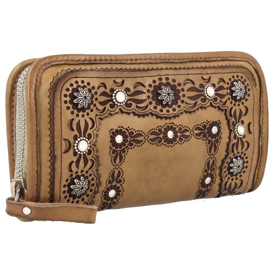 Campomaggi Cartera de cuero de 21,5 cm