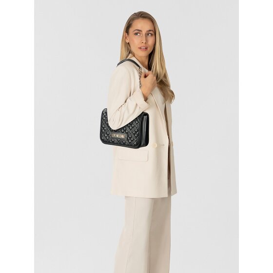 Love Moschino Quilted Bolsa de hombro 26 cm