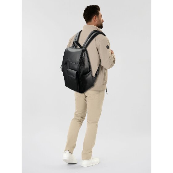Piquadro Zaino Mochila de día Piel 34 cm Compartimento para el portátil