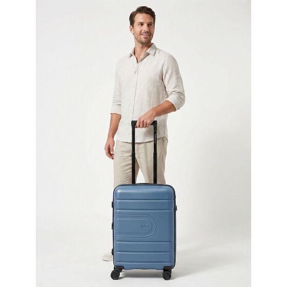 Redolz Essentials 11 4 ruedas Trolley de cabina 55 cm Con fuelle expandible