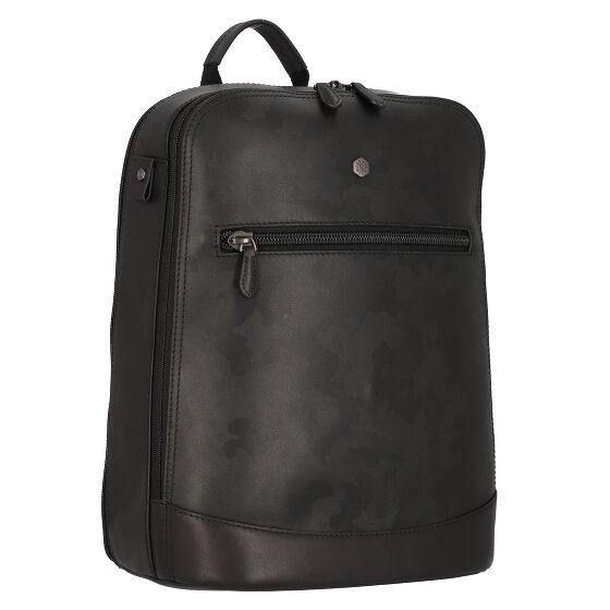 Jekyll & Hide Mochila Havana de cuero RFID con compartimento para el portátil de 41 cm