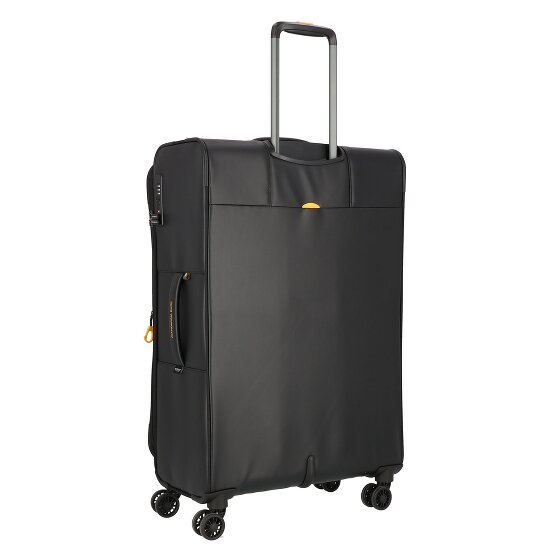 Mandarina Duck Eco Coated 4 ruedas Trolley L 78 cm Con fuelle expandible