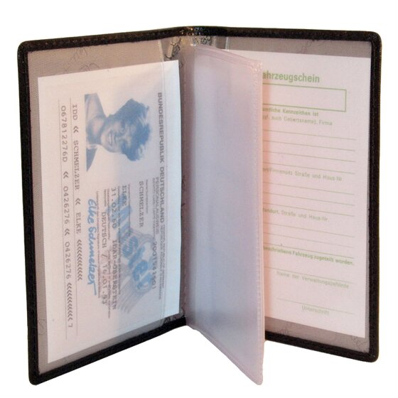 Golden Head Carnet de identidad de Colorado Funda de cuero RFID 9 cm