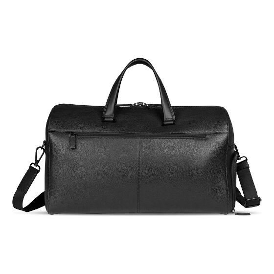 bugatti Black Bolsa de viaje Weekender Piel 50 cm