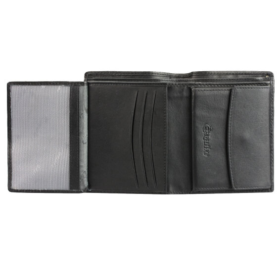 Esquire Cartera ecológica de cuero de 9 cm