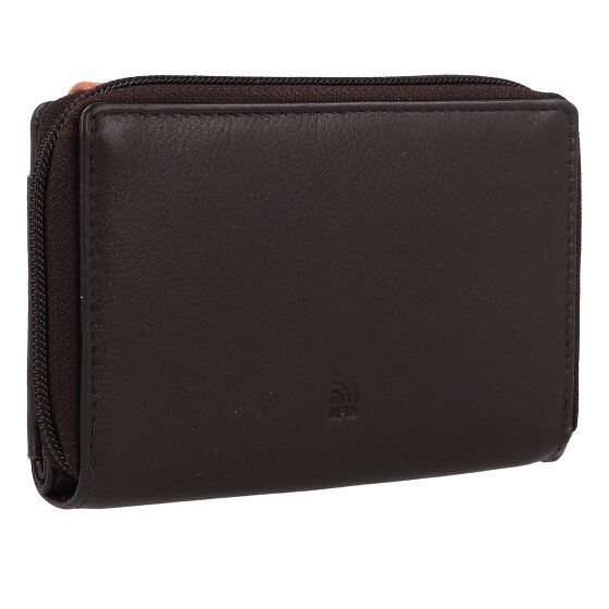 Greenburry Nappa Cartera Protección RFID Piel 14 cm