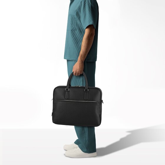 Boss New Crosstown Maletín Piel 38 cm Compartimento para el portátil