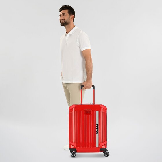 Piquadro Piquadro x Ducati 4 ruedas Carro de la cabina 55 cm