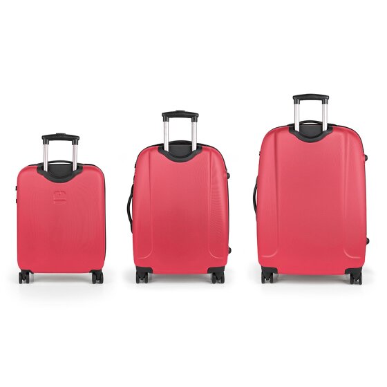 Gabol Paradise XP 4 ruedas Juego de maletas 3 piezas con pliegue de expansión