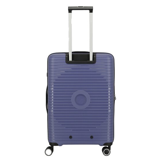 Travelite Orbita 4 ruedas Juego de maletas 3 piezas con pliegue de expansión