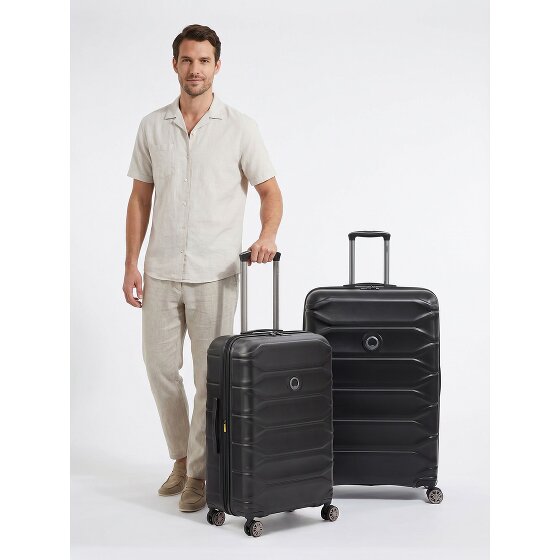 Delsey Paris Meteor 4 ruedas Set de maletas 2 piezas Con asa expansible