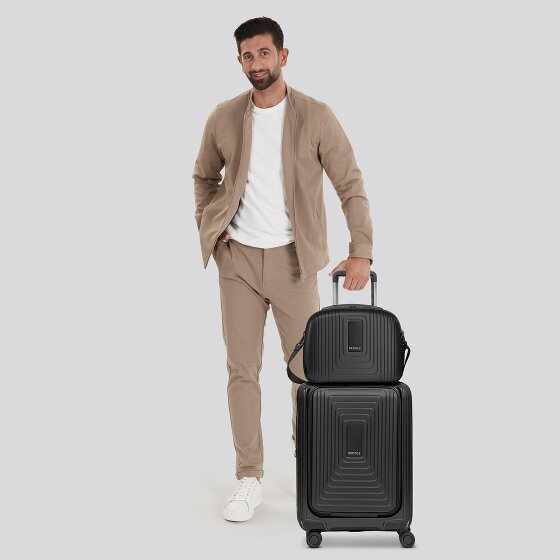 Redolz Juego de maletas Essentials 14 2 pzs. trolley de cabina con plegado extensible + neceser