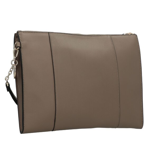 Piquadro Círculo de la tableta de cuero bolso de embrague 30,5 cm